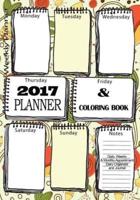 2017 Planner Coloring Book