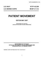 Navy Tactics Techniques and Procedures NTTP 4-02.2M MCRP 4-11.1G Patient Movement May 2007