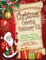 Christmas Coloring Stationary Kit