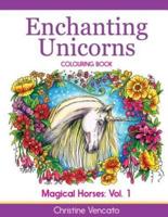 Enchanting Unicorns Colouring Book