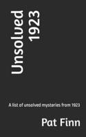 Unsolved 1923