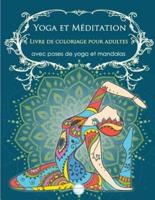 Yoga Et Méditation Livre De Coloriage Pour Adultes