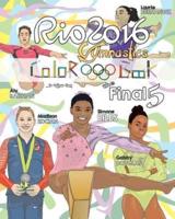 Rio 2016 Gymnastics Final Five Coloring Book for Kids