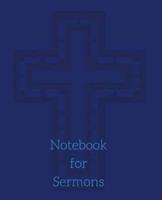 Notebook for Sermons (Blue)