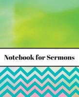 Notebook for Sermons (Pastels)