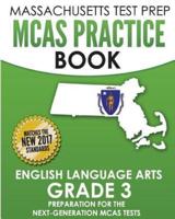 Massachusetts Test Prep McAs Practice Book English Language Arts Grade 3
