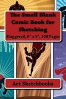 The Small Blank Comic Book for Sketching