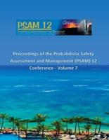 Proceedings of the Probabilistic Safety Assessment and Management Psam 12 Conference