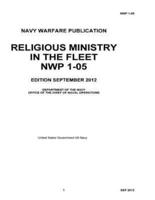 Navy Warfare Publication NWP 1-05 Religious Ministry In The Fleet September 2012
