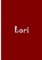 Lori - Personalized Journal / Notebook / Blank Lined Pages / Quality Soft Matte