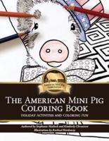 American Mini Pig Holiday Coloring Book