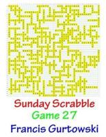 Sunday Scrabble Game 27