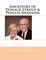 Ancestors of Donald Stroup & Phyllis Shannon