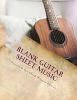 Blank Guitar Sheet Music