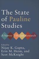 The State of Pauline Studies