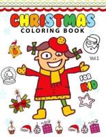 Christmas Coloring Books for Kids Vol.1