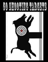 50 Shooting Targets 8.5" X 11" - Silhouette, Target or Bullseye