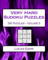 Very Hard Sudoku Puzzles Volume 5
