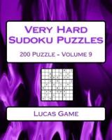Very Hard Sudoku Puzzles Volume 9
