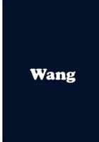 Wang - Dark Blue Notebook / Journal / Extended Lined Pages / Soft Matte Cover
