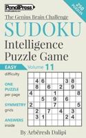 Sudoku Puzzle Books Volume 11. Easy. Sudoku Intelligence Puzzle Game