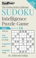 Sudoku Puzzle Books Volume 14. Easy. Sudoku Intelligence Puzzle Game