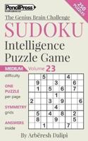 Sudoku Puzzle Books Volume 23. Medium. Sudoku Intelligence Puzzle Game