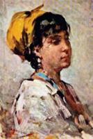 "Girl With Yellow Headscarf" by Nicolae Grigorescu