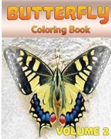 Butterfly Coloring Books Vol. 2 for Relaxation Meditation Blessing