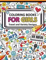 Coloring Book for Girls Doodle Cutes