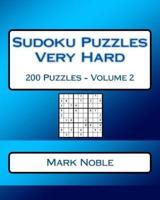 Sudoku Puzzles Very Hard Volume 2