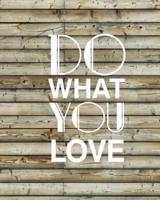 Do What You Love, Quote Inspiration Notebook, Dream Journal Diary, Dot Grid - Bl
