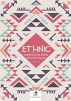 Ethnic Composition Book College Ruled 160 Pages