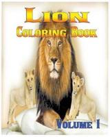 Lion Coloring Books Vol.1 for Relaxation Meditation Blessing