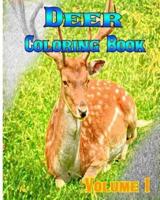 Deer Coloring Books Vol.1 for Relaxation Meditation Blessing