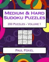 Medium & Hard Sudoku Puzzles Volume 1