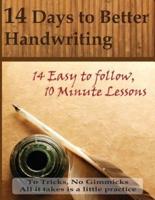 14 Days to Better Handwriting