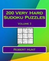 200 Very Hard Sudoku Puzzles Volume 3