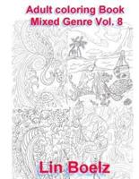 Adult Coloring Book Mixed