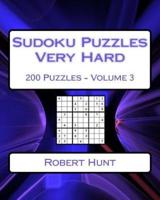 Sudoku Puzzles Very Hard Volume 3