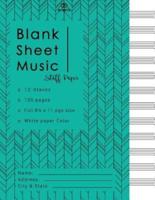 Blank Sheet Music Staff Paper