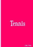 Tennis - Pink Notebook / Journal / Extended Lines / Soft Matte Cover