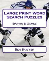 Large Print Word Search Puzzles Sports & Games