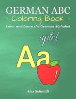 German ABC Coloring Book