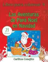 Libro Para Colorear Las Aventuras De Papá Noel En Navidad