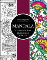 Mandala Cat and Swear Word Coloring Books for Adults