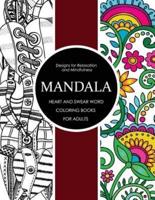 Mandala Heart and Swear Word Coloring Books for Adults