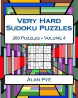 Very Hard Sudoku Puzzles Volume 4