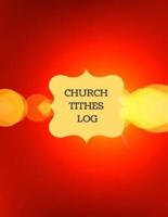 Church Tithes Log