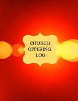 Church Offering Log
